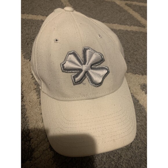 VTG NOTRE DAME FIGHTING IRISH CLOVER NCAA FITTED ZEPHYR Hat 7 3/8 Size - Picture 2 of 6